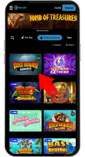 Find the slot in the casino library.